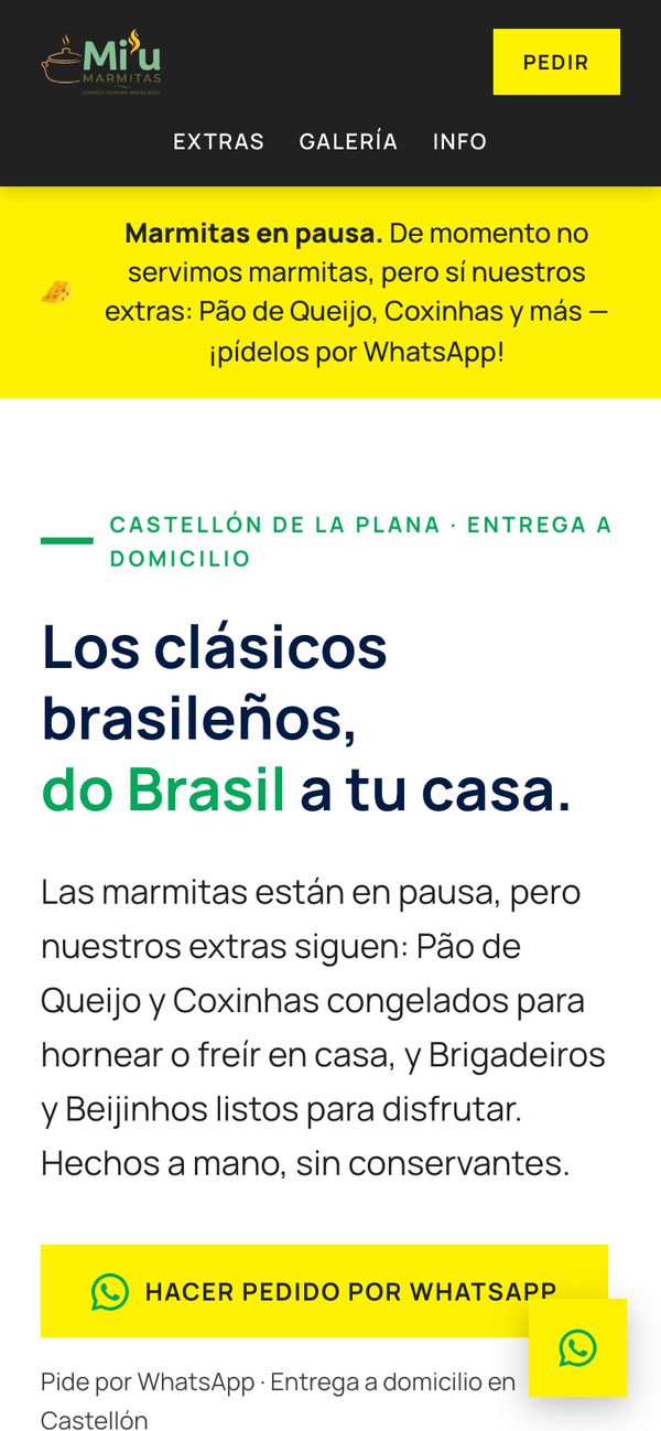 miumarmitas.com en un móvil
